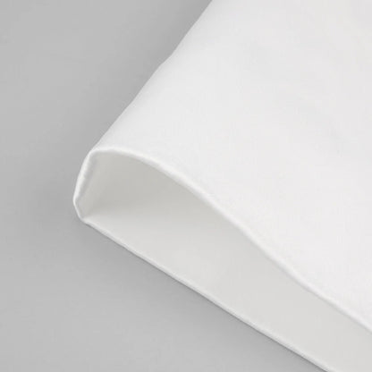 YARNA SATIN MINI DRESS-WHITE