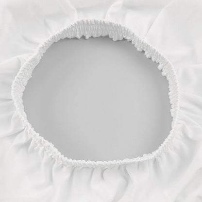 YARNA SATIN MINI DRESS-WHITE