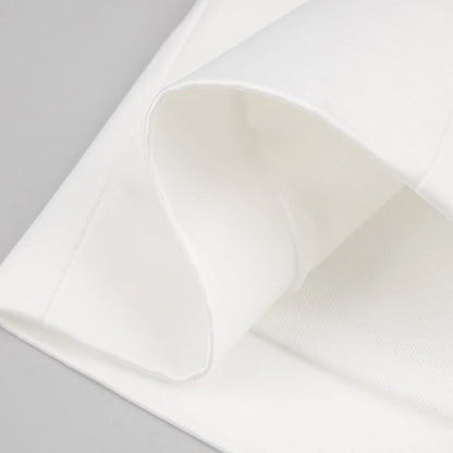 YARNA SATIN MINI DRESS-WHITE