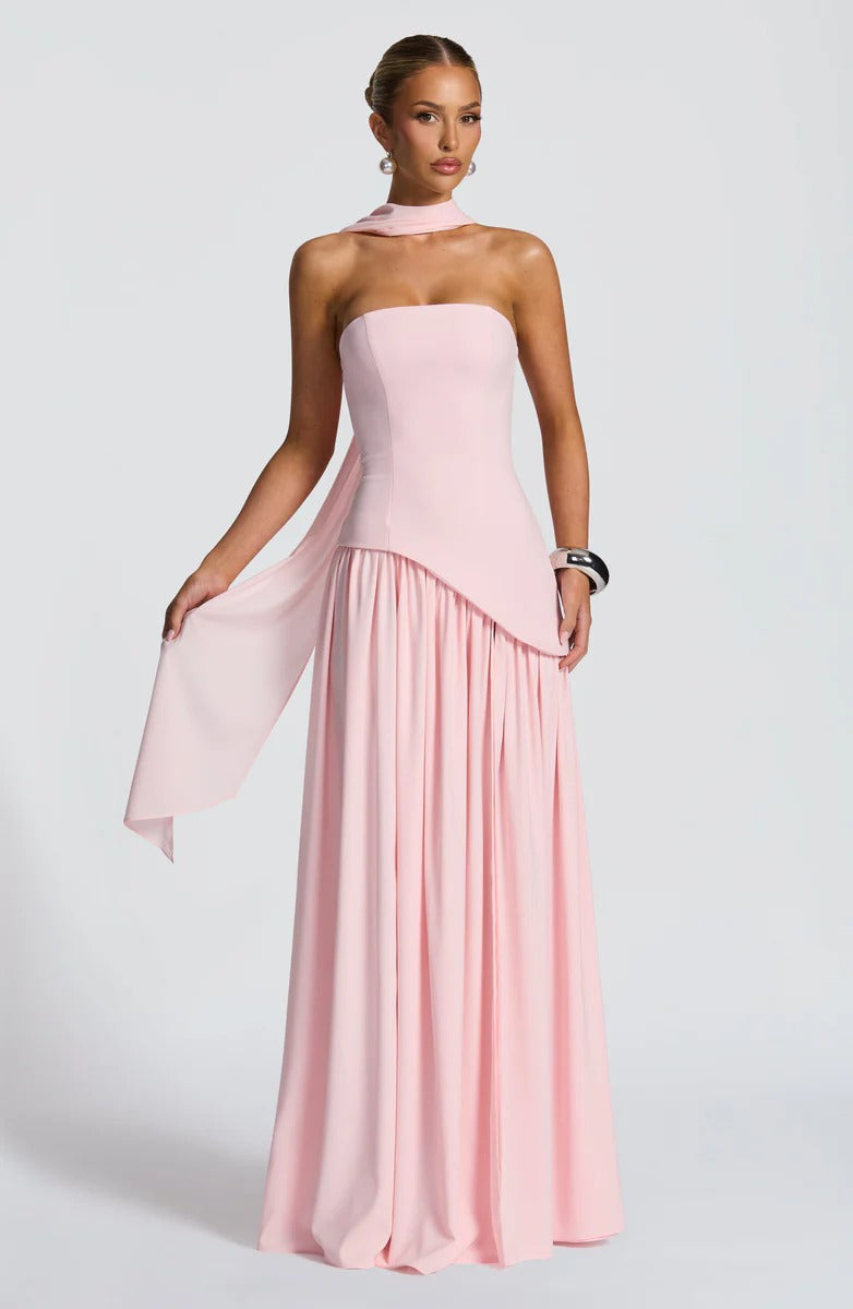 Malana Off shoulder Maxi Dress