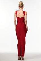 Alana elegant beaded maxi dress