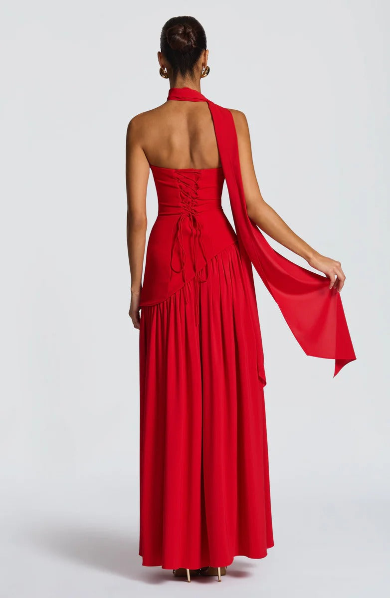 Malana Off shoulder Maxi Dress