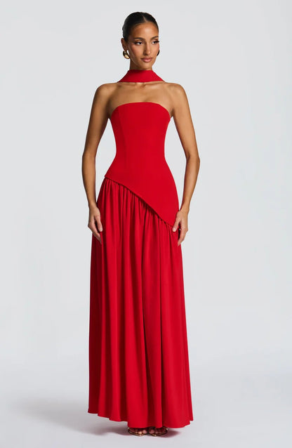 Malana Off shoulder Maxi Dress