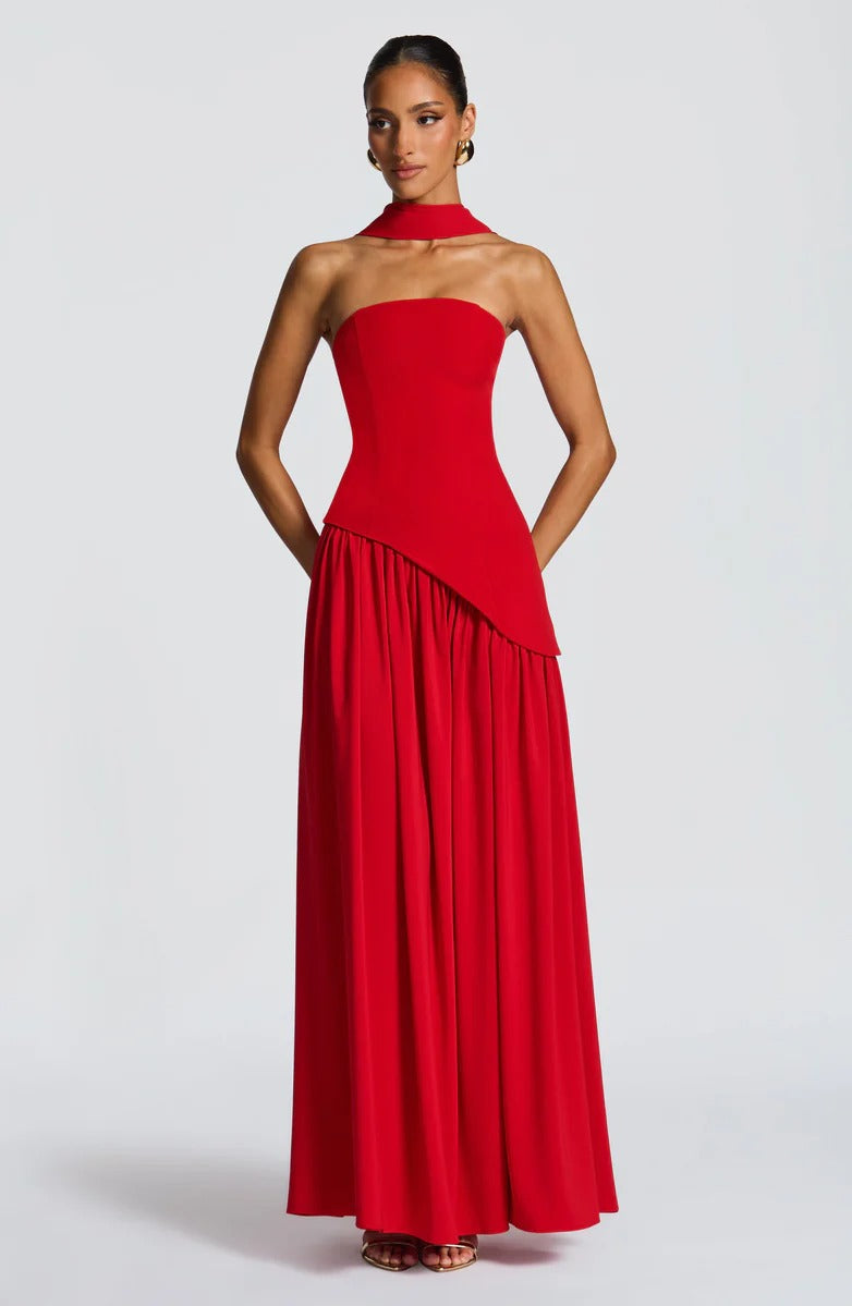 Malana Off shoulder Maxi Dress