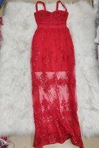 4-color sling bandage dress aclosy