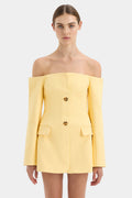 Alika Elegant Strapless Mini Celeb Dress