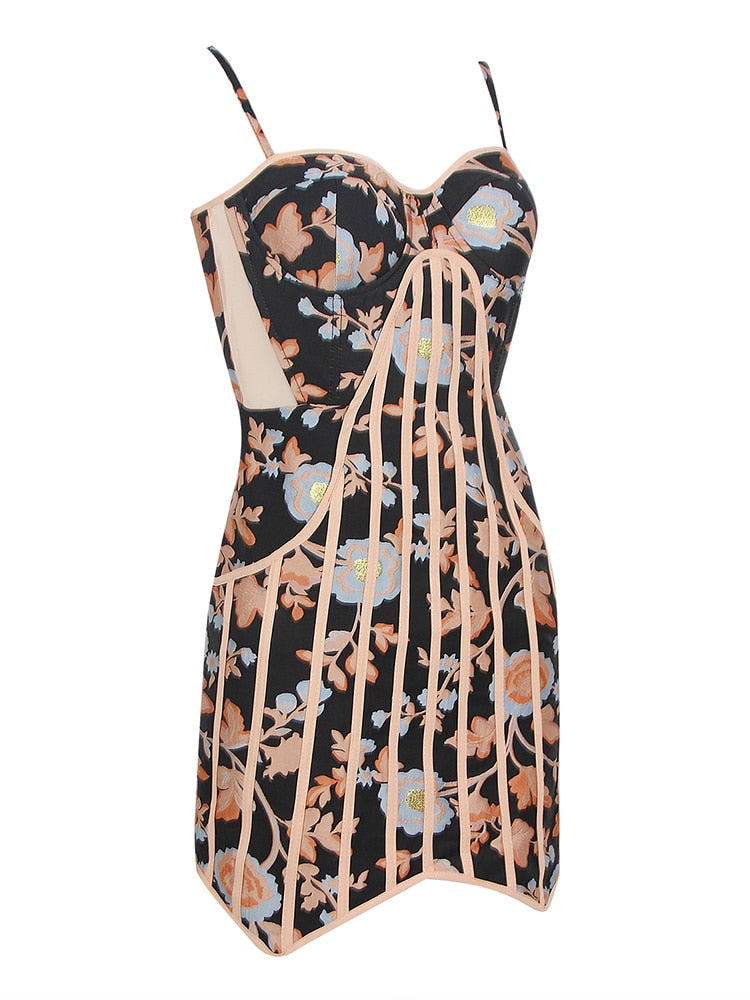 Women's Summer Fashion Color Breast Wrap Buttock Dress aclosy