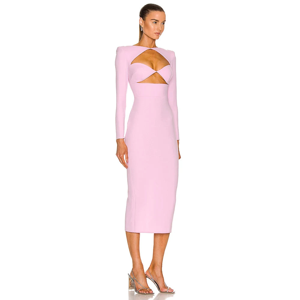 Alisha Cutout Bandage Occasional Dress