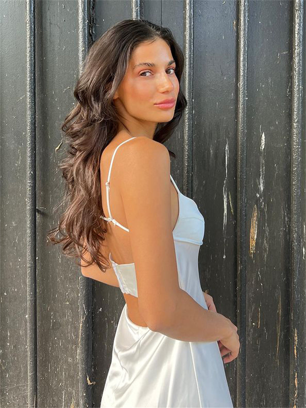 Ladies Fashion French First Love Sling Dress Aclosy