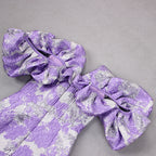 Women's Fashion Temperament Jacquard V-neck Dress Aclosy