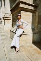 Women's Fashionable Simple Bandage Short Skirt Evening Clothes Aclosy