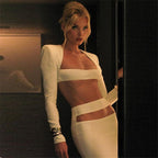 Women's Fashionable Simple Bandage Short Skirt Evening Clothes Aclosy