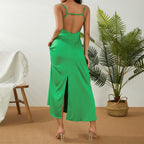 Ladies Fashion French First Love Sling Dress Aclosy