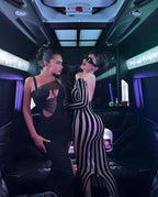 Slit Long Mesh See-through Irregular Dress Aclosy