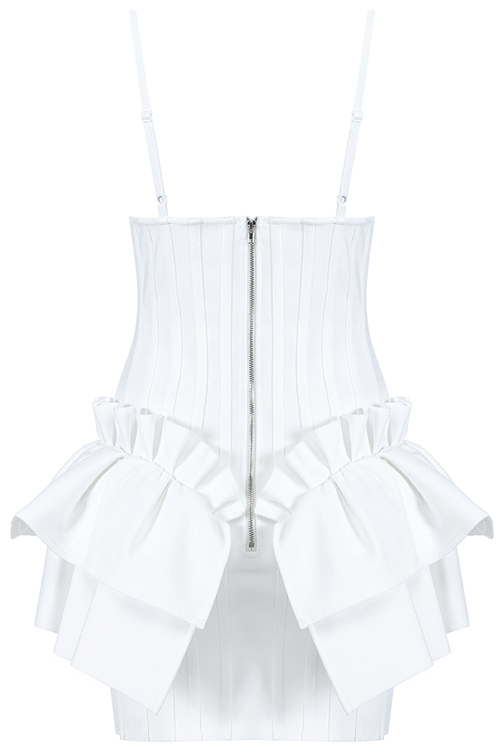 European and American Women's Dress with Sexy Multi-Layer Flounce Skirt Aclosy