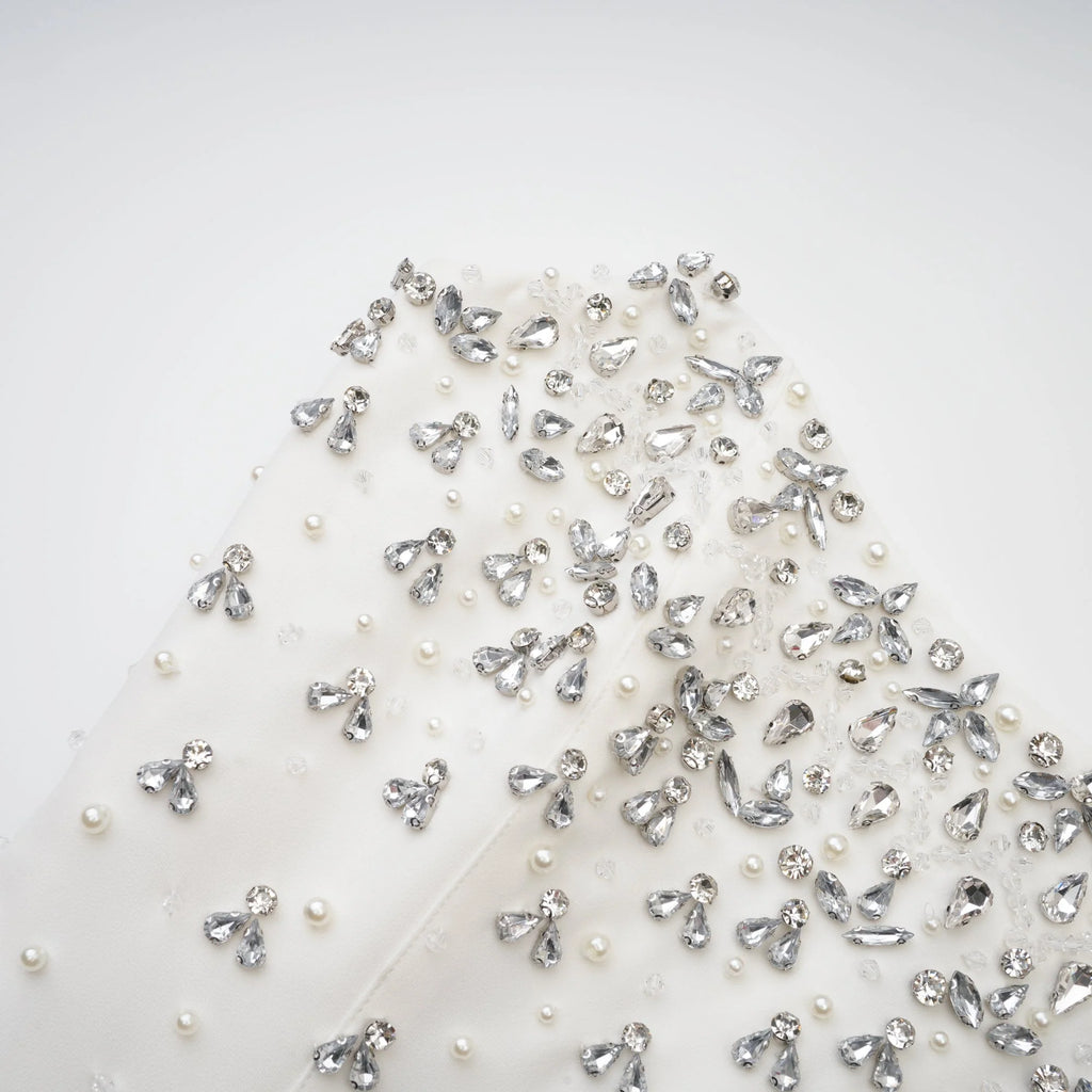 ALANA EMBELLISHMENT MIDI DRESS