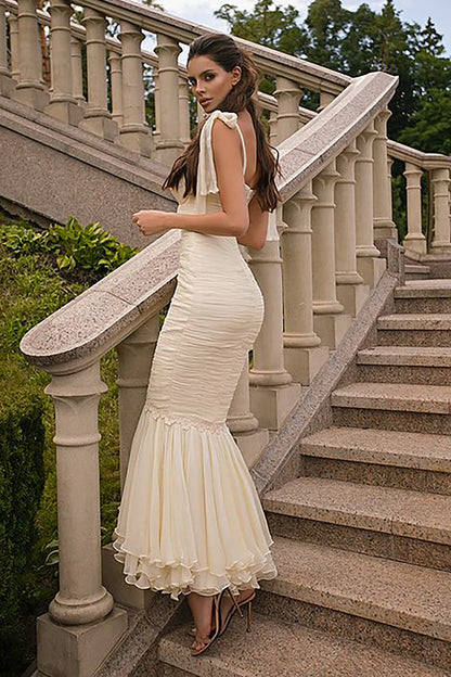Evana Gorgeous Mesh Maxi Dress