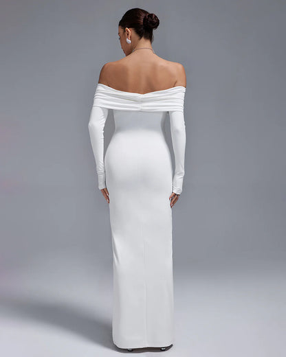Allure Strapless Elegant Maxi Dress