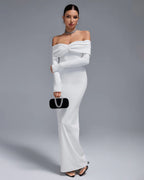 Allure Strapless Elegant Maxi Dress