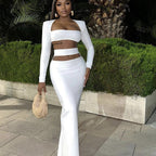 Women's Fashionable Simple Bandage Short Skirt Evening Clothes Aclosy