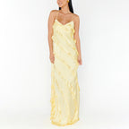 Salina Ruffle-Trim Resort Slip Maxi Dress