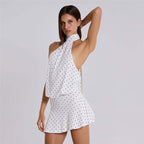 European And American Sexy Backless Fashion Halter Slim Fit Sheath Dress Aclosy overseas