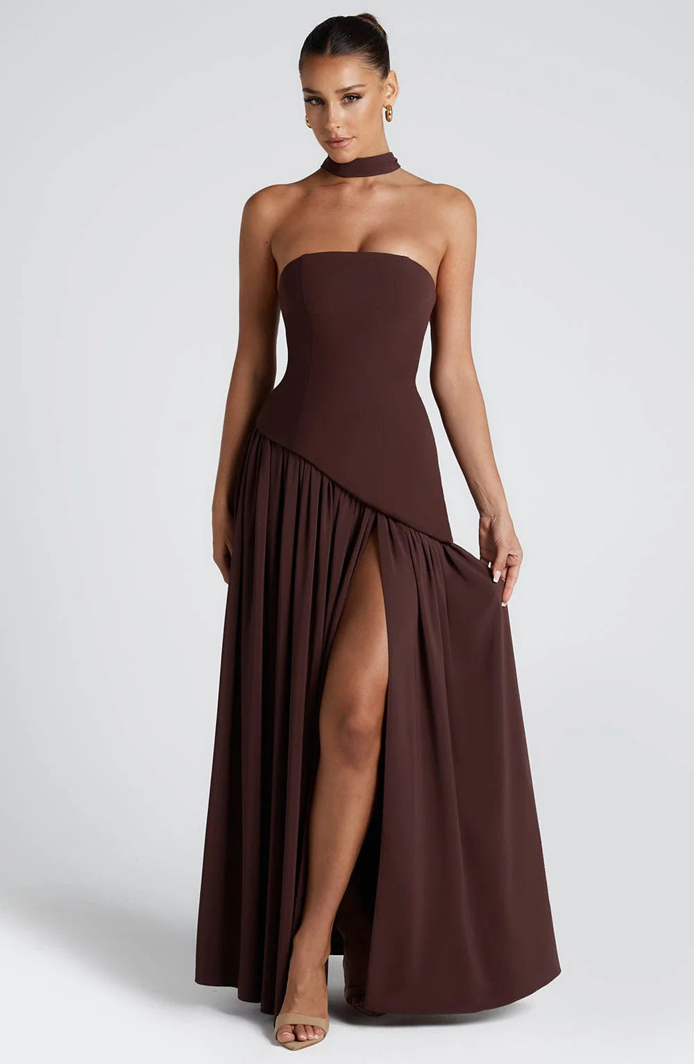 Malana Off shoulder Maxi Dress