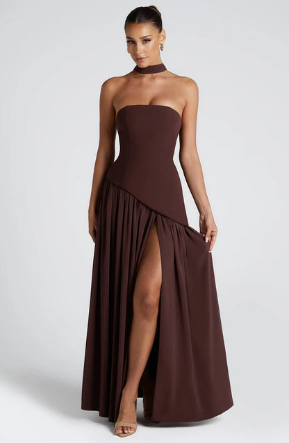 Malana Off shoulder Maxi Dress
