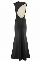 Aeria elegant backless bandage maxi Dress