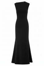 Aeria elegant backless bandage maxi Dress