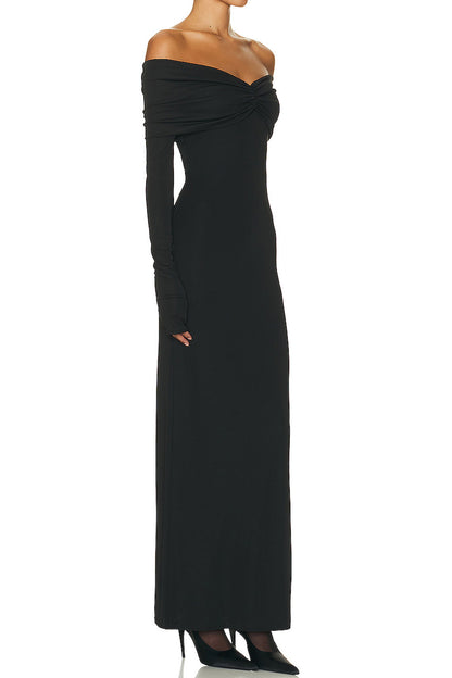 Allure Strapless Elegant Maxi Dress
