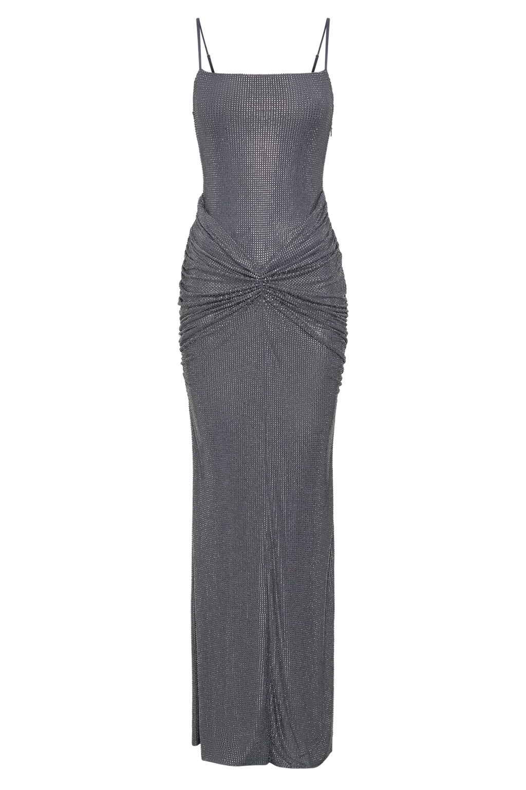 ROSETE LUXE SATIN DIAMANTE MAXI DRESS (Copy) Aclosy