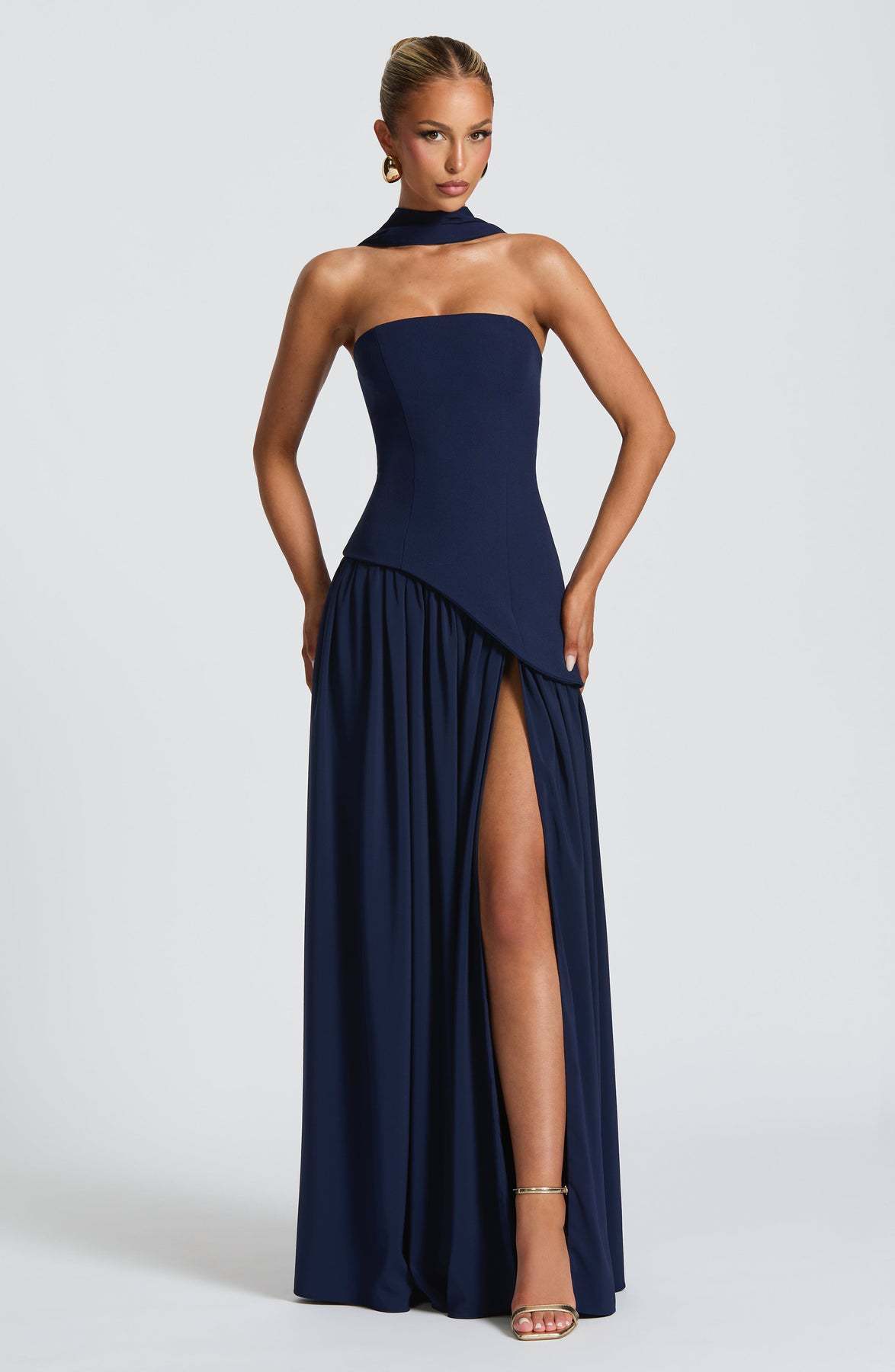 Malana Off shoulder Maxi Dress