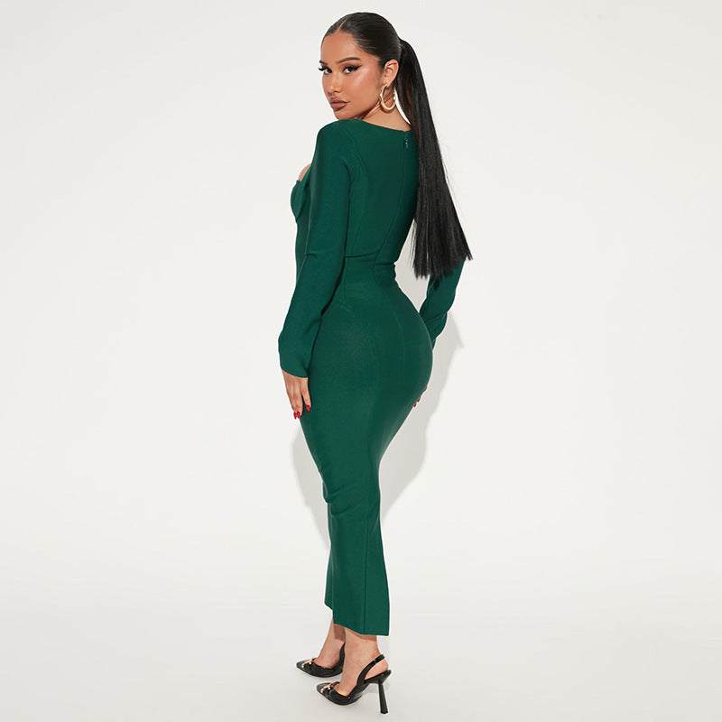 Chic Elegant Guest Bandage Dress