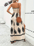 Elegant Palace Sleeveless Dress – Chest-Lift Waist-Cinch Fit