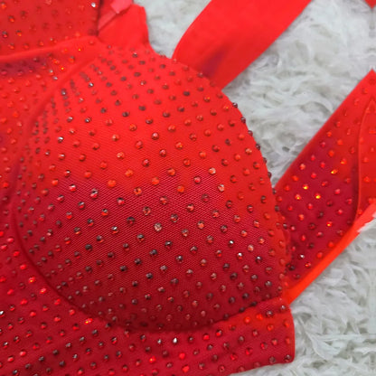 Elegant Slim Fit Red Sling Sheath Mini Party Dress