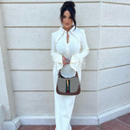 Women's Fashion Temperament Polo Collar Long Dresses Aclosy