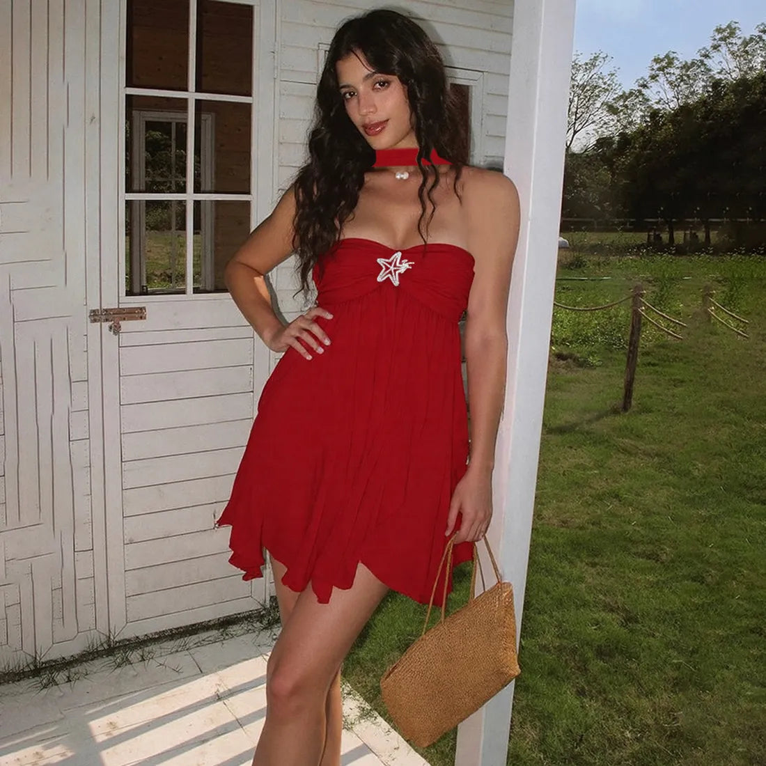 Halter Mini Season Dress