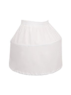 YARNA SATIN MINI DRESS-WHITE