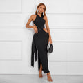 Women's Fashion Tight Irregular Dress Aclosy