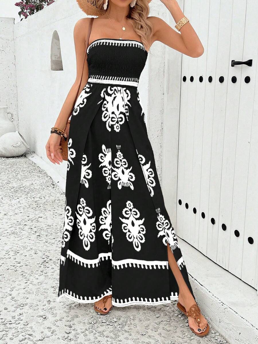 Elegant Palace Sleeveless Dress – Chest-Lift Waist-Cinch Fit