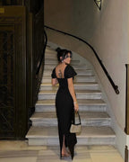 Allure Diamond Maxi Red Dress (Copy) Aclosy