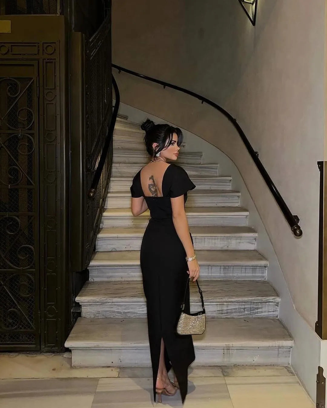 Allure Diamond Maxi Red Dress (Copy) Aclosy