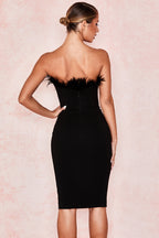 Chic Victoria Feather Dress Aclosy