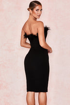 Chic Victoria Feather Dress Aclosy