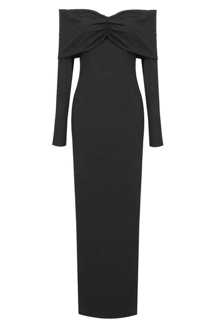 Allure Strapless Elegant Maxi Dress