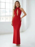 Allesha Backless Strappy Bandage Dress