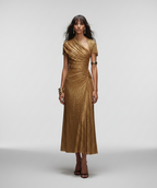 Chic Party Off-Shoulder Beaded Sleeveless Dress