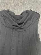 Tassel Tube Top Bandage Dress