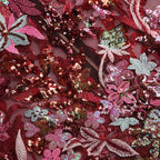 Eruka Off-shoulder Sequined Evening Maxi Dress